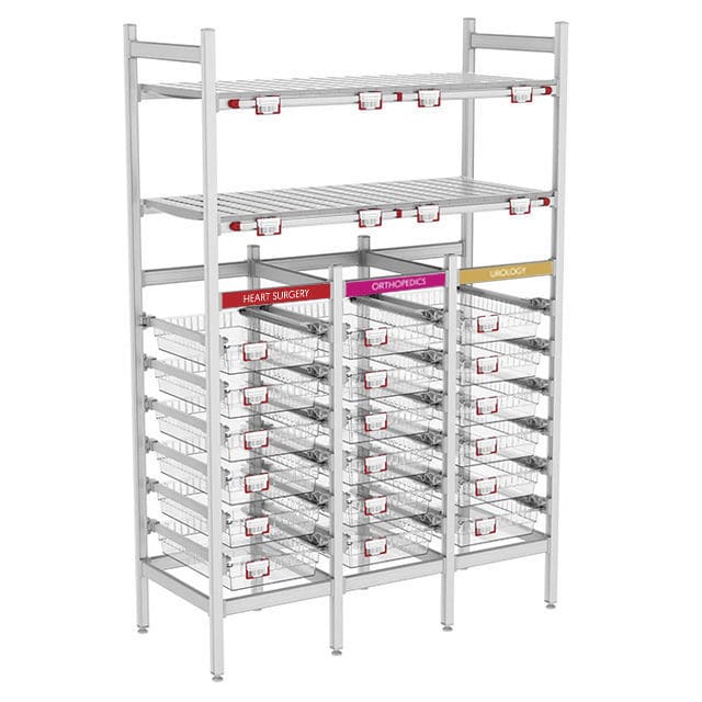 Estantería modular Top Salus Pegasus Medical Concepts para