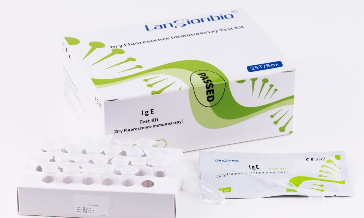 Kit De Prueba De Ige Lansion Biotechnology Co Ltd De Inmunidad