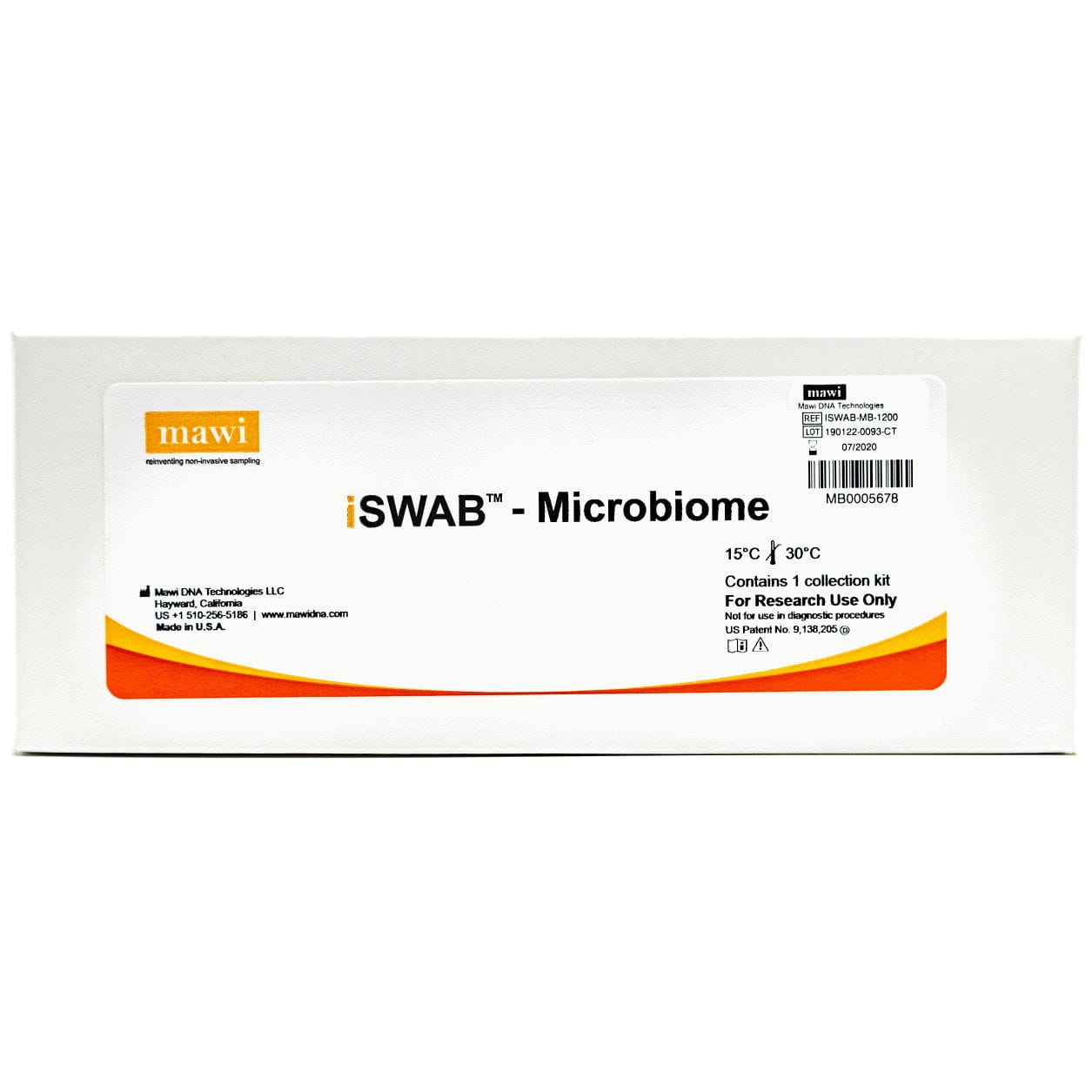 Kit De Extracci N De Muestras Para Microbioma Iswab Mb Mawi