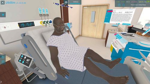 Software De Realidad Virtual Heart Failure Exacerbation Ubisim