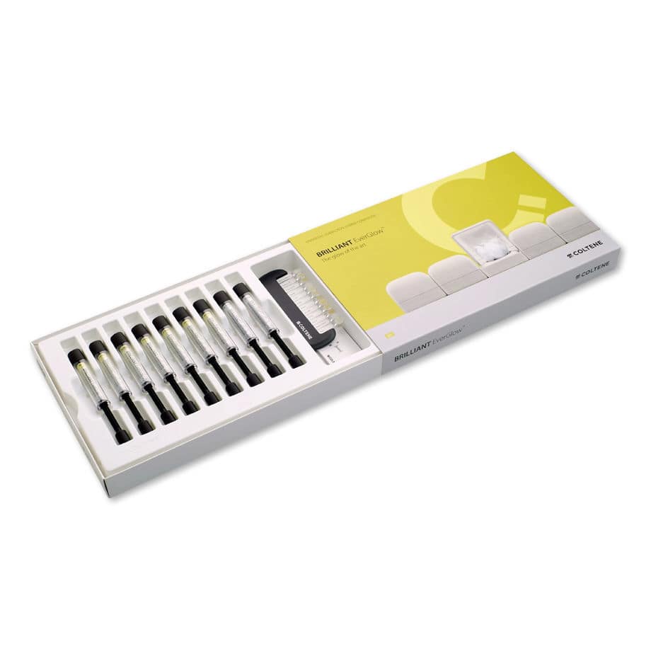 Material dental de composite híbrido BRILLIANT EverGlow Coltene