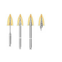 Fresa de implantología dental / diamante