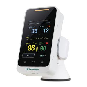 pulsioxímetro compacto / de mano / veterinario / con capnógrafo