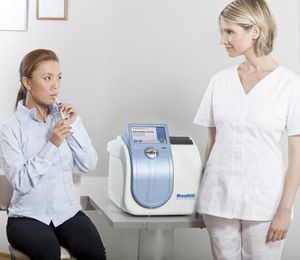 sistema de detección respiratorio Helicobacter pylori