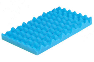 cojín de posicionamiento / para el hombre / de espuma / rectangular
