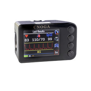 monitor multiparamétrico de dedo / para cuidados intensivos / presión arterial no invasiva / de CO2
