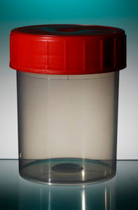 recipiente para muestras para almacenamiento / con tapón de rosca / de polipropileno