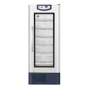 refrigerador de farmacia / de tipo armario / con puerta de cristal / con 1 puerta