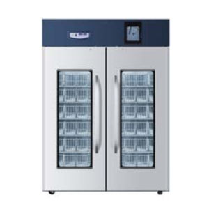 refrigerador de banco de sangre / de tipo armario / con 2 puertas