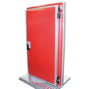 puerta corredera / para cámara frigorífica de laboratorio