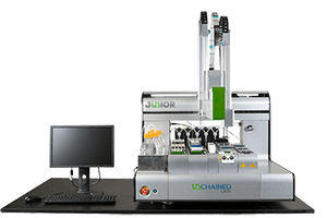 sistema de automatización de laboratorio de flujo de trabajo / de alto rendimiento / de mesa