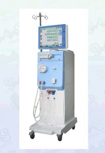 máquina de hemodiálisis móvil / con hemodiafiltración / con pantalla táctil