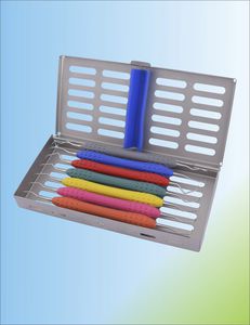 cureta para odontología / de Gracey / apta para autoclave / doble
