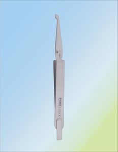 pinza ortodóntica / de sujeción de brackets / de acero inoxidable / reutilizable