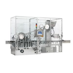 sistema de encapsulación de frascos / para la industria farmacéutica / rotativo / de pie