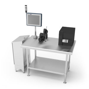 sistema de embalaje manual / de pie / de cajas / para caja