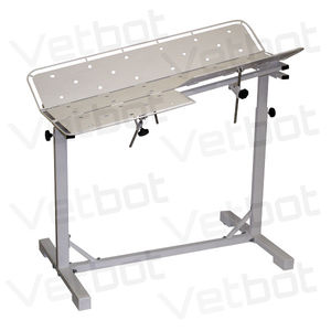 mesa de operaciones veterinaria / manual / de altura variable / basculante
