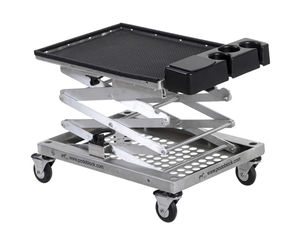 carro de transporte / para dispositivos médicos / veterinario / de altura variable
