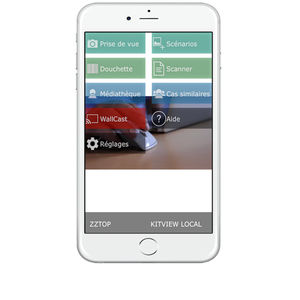 aplicación para iOS de gestión de datos de pacientes / de captura / para odontología / para smartphone