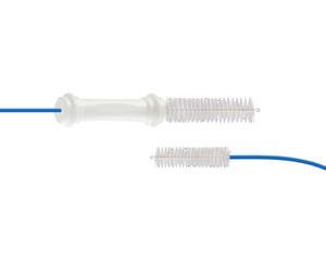 cepillo para endoscopios / de doble cabezal