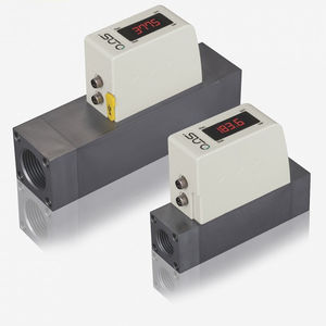 flujómetro de gas / másico / térmico / con indicador digital