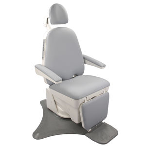 sillón de reconocimiento de ORL / electromecánico / de altura variable / con respaldo regulable