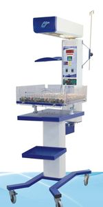 mesa de reanimación neonatal con ruedas