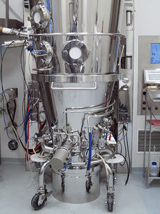 granuladora para la industria farmacéutica / secador / de lecho fluidizado