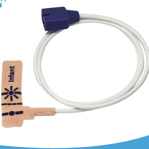 sensor SpO2 de dedo / de un solo uso / adhesivo
