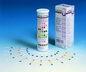 tira de prueba multiparamétrica / para metabolitos urinarios / urinaria