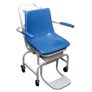 balanzas pesa-personas electrónicas / con pantalla LCD / sillón
