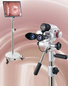 colposcopio binocular / vídeo / en carro