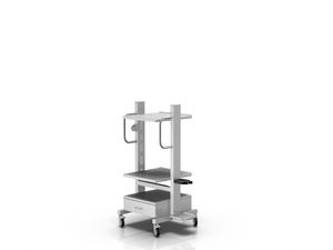 carro de transporte / para dispositivos médicos / con cajón