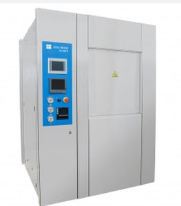 esterilizador médico / de vapor / vertical / con pantalla táctil