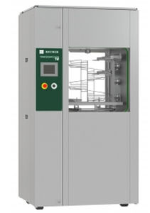 lavadora desinfectadora de laboratorio / de pie / automática / de carga frontal