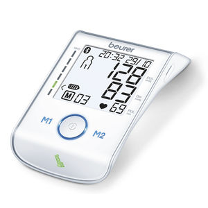 tensiómetro electrónico automática / de brazo / inalámbrica / con manguito para adulto