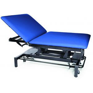 mesa Bobath eléctrica / con ruedas / de altura ajustable / de 2 secciones