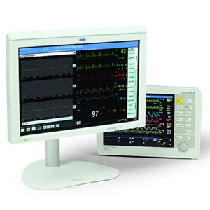 monitor multiparamétrico de transporte / modular / con pantalla táctil / con sistema de gestión de datos de paciente