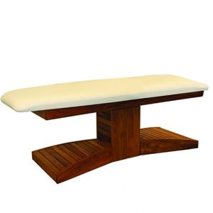 mesa de spa eléctrica / de altura ajustable / de 1 sección