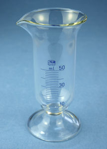 Vaso De Precipitados De Vidrio Borosilicato Glaswarenfabrik