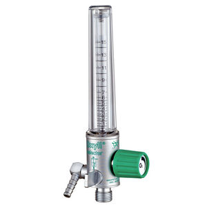 flujómetro de oxígeno / de aire / conectable / de área variable