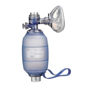 insuflador manual pediátrico / reutilizable / con válvulas de sobrepresión / de silicona