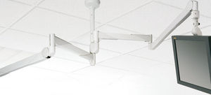 brazo para monitor de techo / médico