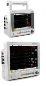monitor multiparamétrico para cuidados intensivos / de transporte / ECG / Oxy-CRG
