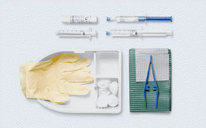 kit de drenaje urinario / con 1 cámara