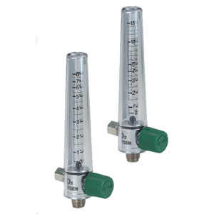 flujómetro de oxígeno / de área variable / conectable