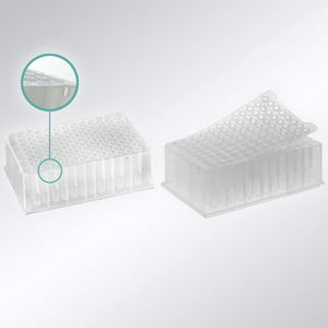 microplaca para almacenamiento de muestras / de fluorescencia / de 96 orificios