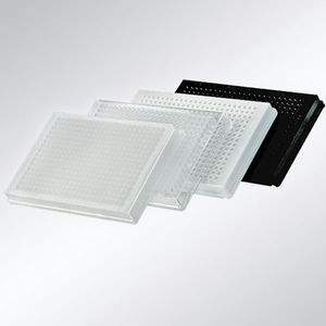 microplaca para almacenamiento de muestras / de fluorescencia / de luminiscencia / de 384 orificios