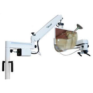 microscopio de cirugía dental / con ruedas