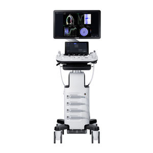 ecógrafo con soporte / para ecografía polivalente / blanco y negro / elastografía